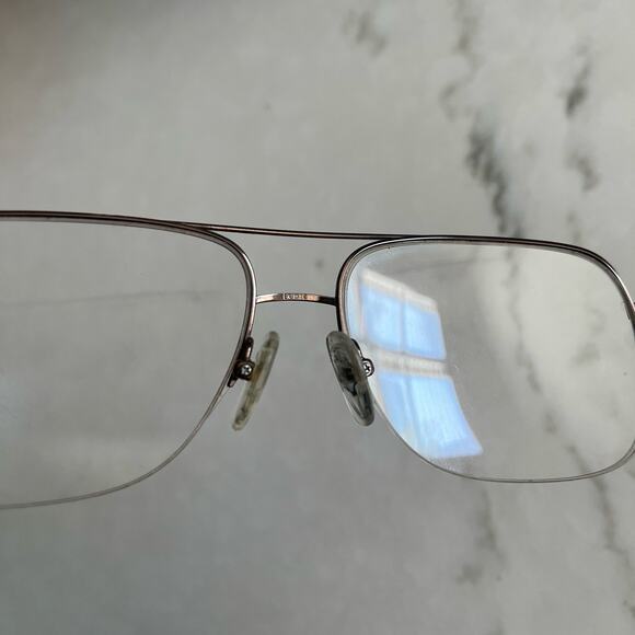 Marchon Flex Titanium Bronze Color Reading Glasses Frame, lightweight - Picture 4 of 8